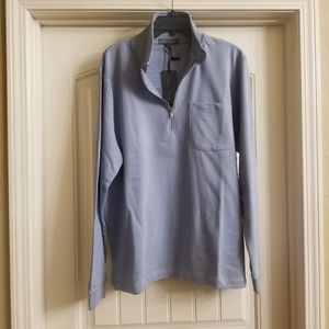 NWT Men's Slate and Stone 1/4 Zip Sweatshirt
